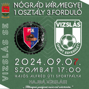 Read more about the article 🆚 NVM1.o 3f. Pásztói SK – Vizslási SE